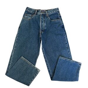 Vintage 90s Highrise Mom Jeans Women’s Size 8 (fits like a 2) Medium Wash EUC